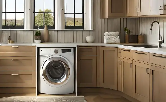 Can Laundry Be in the Kitchen? [+5 Tips To Hide]